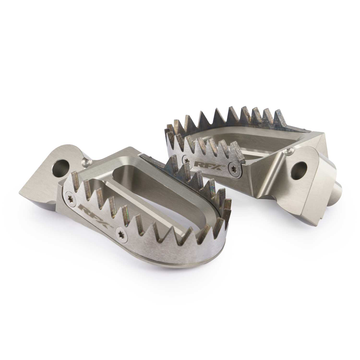 RFX Pro Footrests Titanium/Alloy Yamaha YZ65 18-25 YZ85 02-25 YZ125-250 99-25 YZF250 01-23 YZF450 99-22