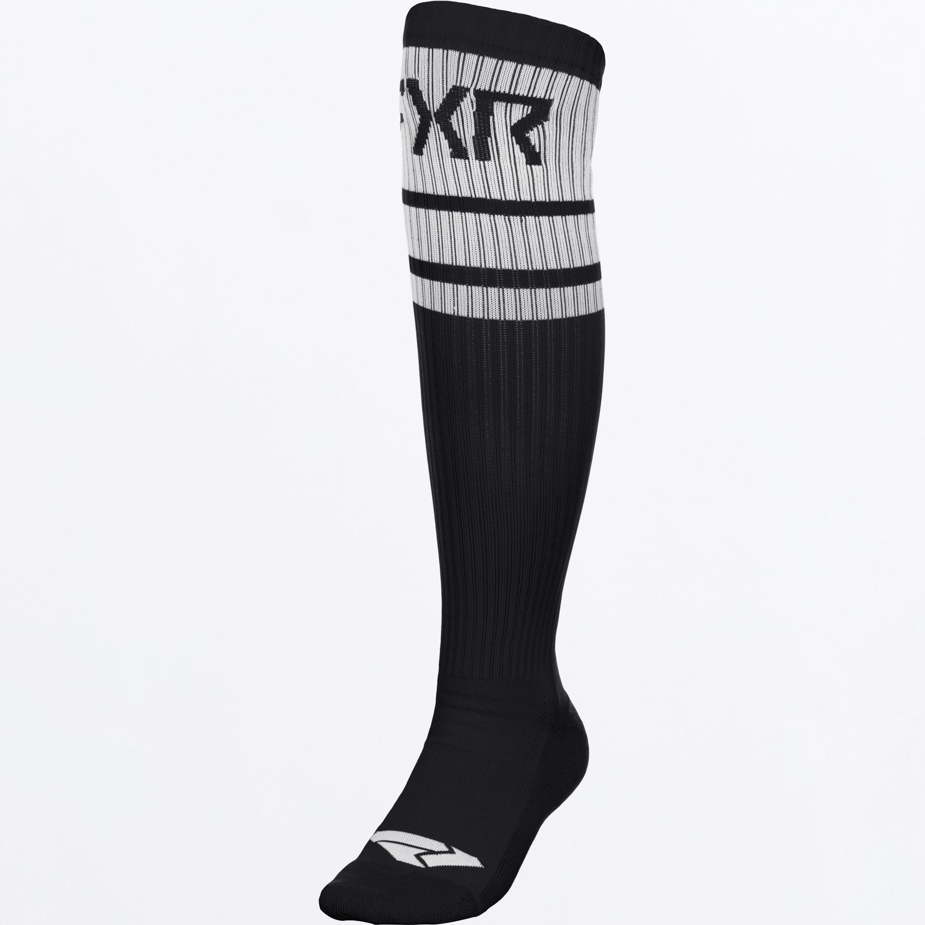 FXR Moto MX Socks 2026 Black/White