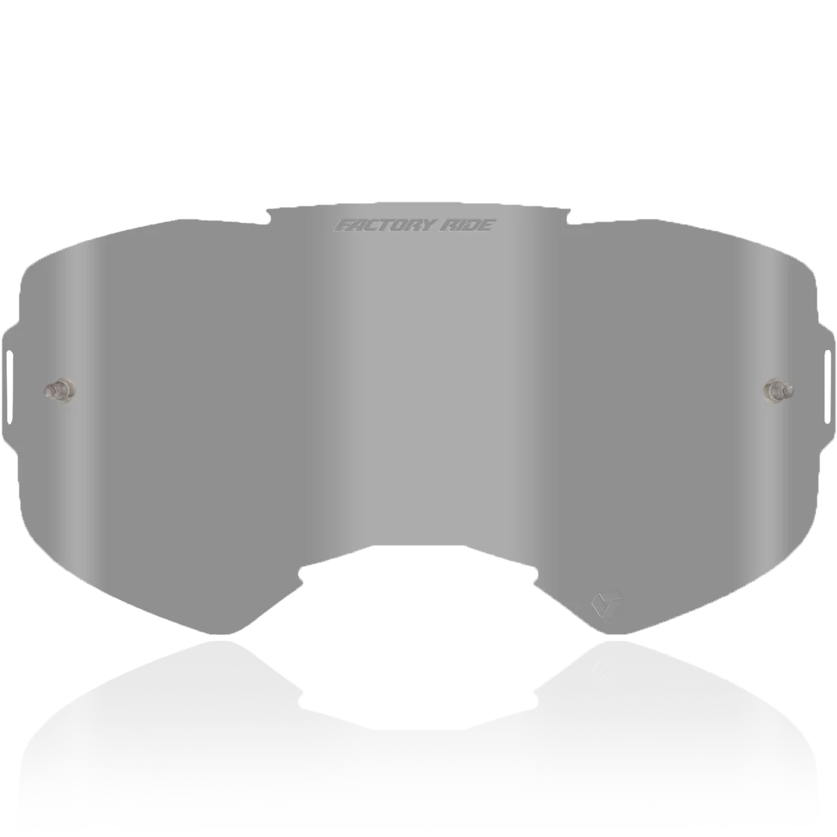 Factory Ride MX Single Lens With Tear Off Post - Smoke