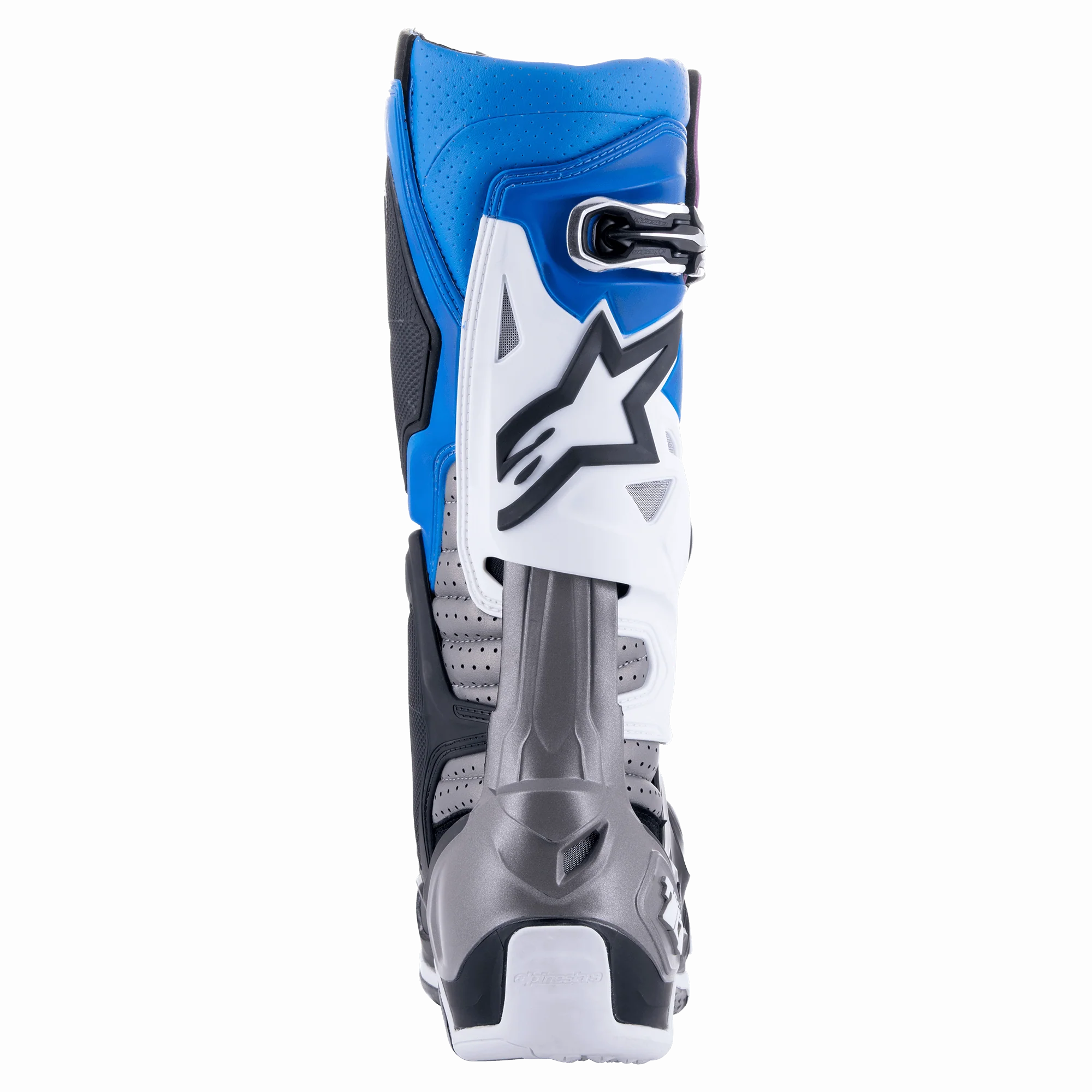 Alpinestars Tech 10 Supervented Motocross Boots Black/Enamel Blue/Purple/White