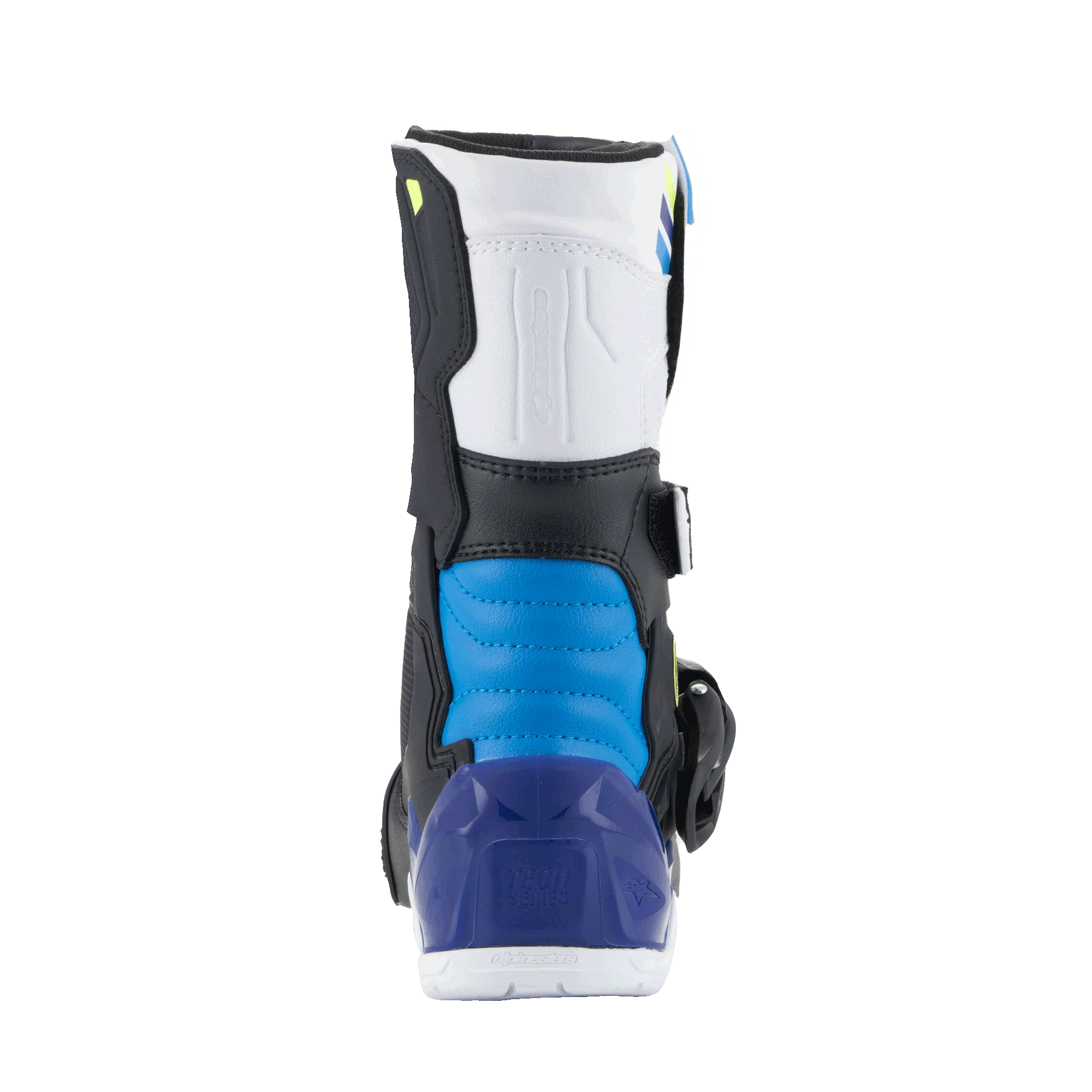 Alpinestars Tech 3s KIDS Motocross Boots White/Black/Enamel Blue