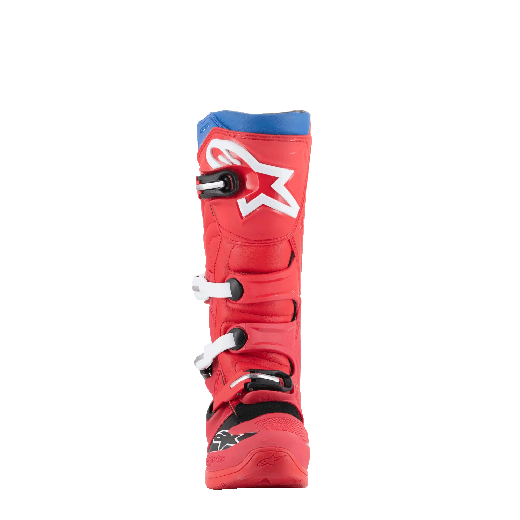 Alpinestars Tech 5 Motocross Boots Bright Red/Dark Red/Alpine Blue