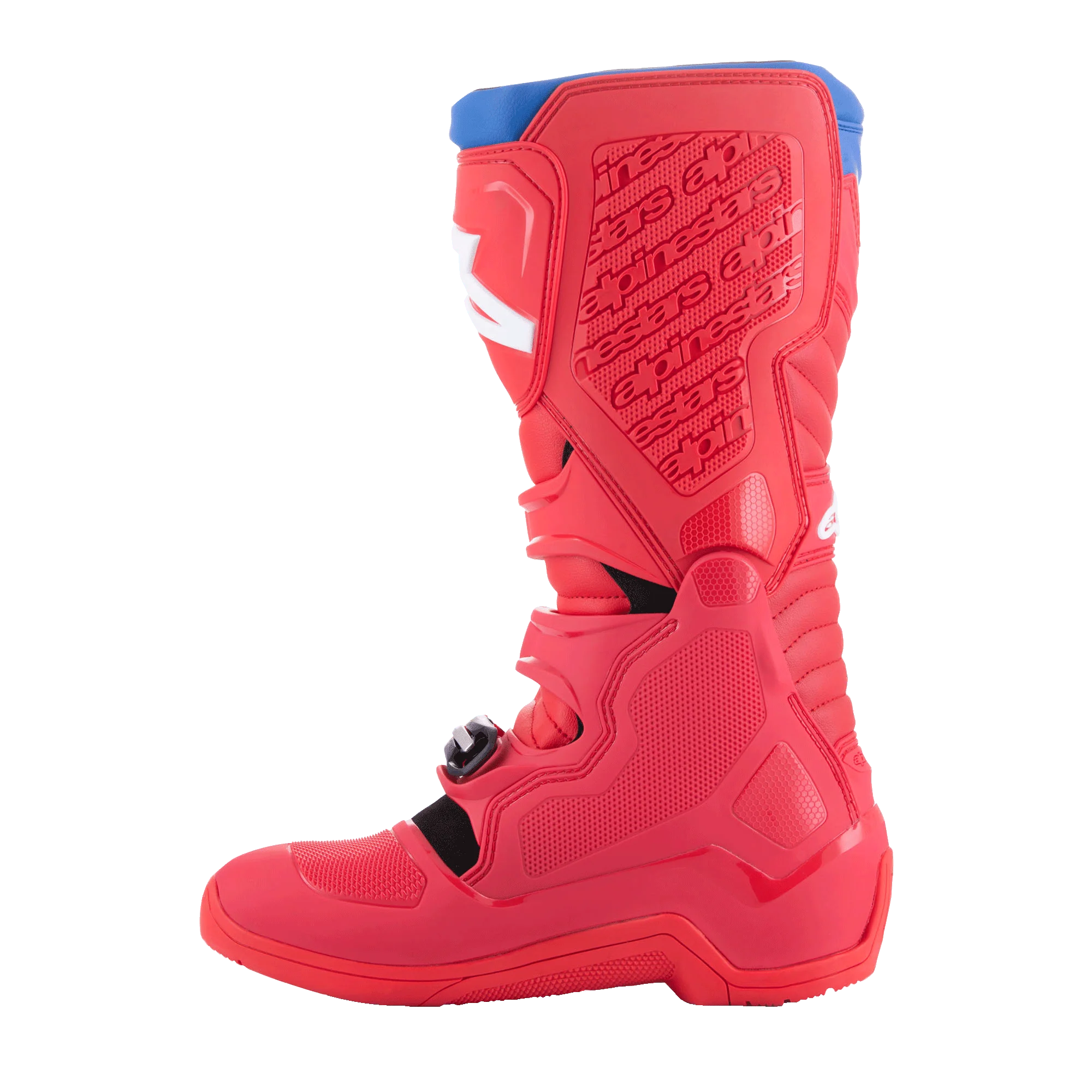 Alpinestars Tech 5 Motocross Boots Bright Red/Dark Red/Alpine Blue