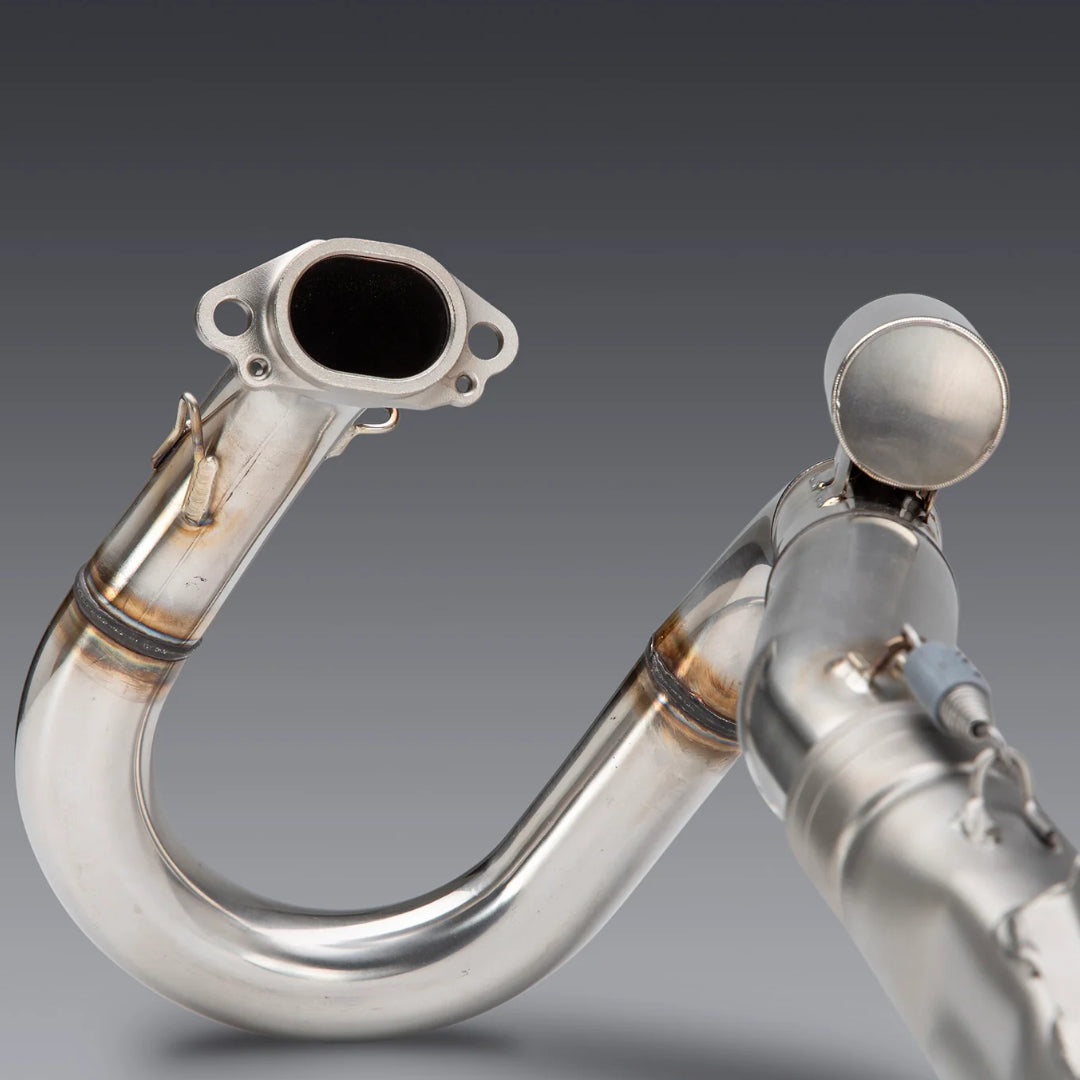 Yoshimura RS-12 Full Exhaust System Honda CRF450R / RX 2025-2026 (S.Steel/S.Steel/Carbon Cap) (Copy)