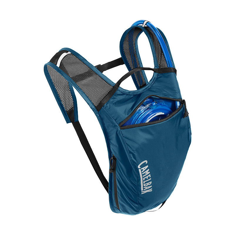 CamelBak Hydrobak Light Hydration Pack 2.5L with 1.5L Reservoir Gibraltar Navy/Black