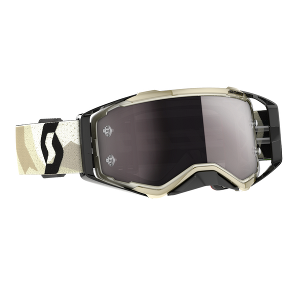 Scott Prospect Goggle Camo Beige - Silver Chrome Lens