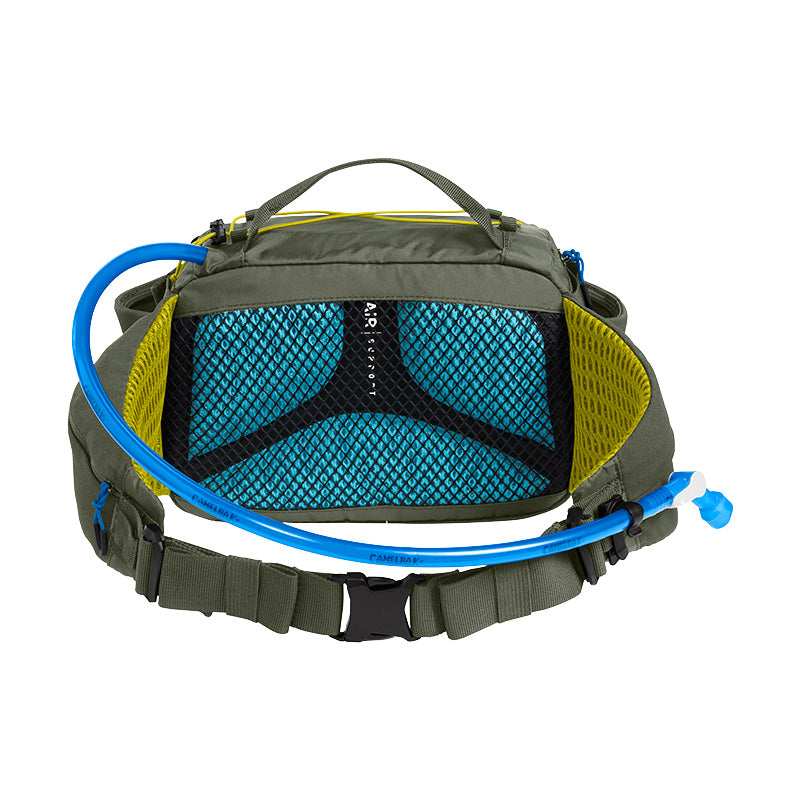 CamelBak M.U.L.E.® 5L Waist Pack with Crux® 1.5L Lumbar Reservoir Dusty Olive