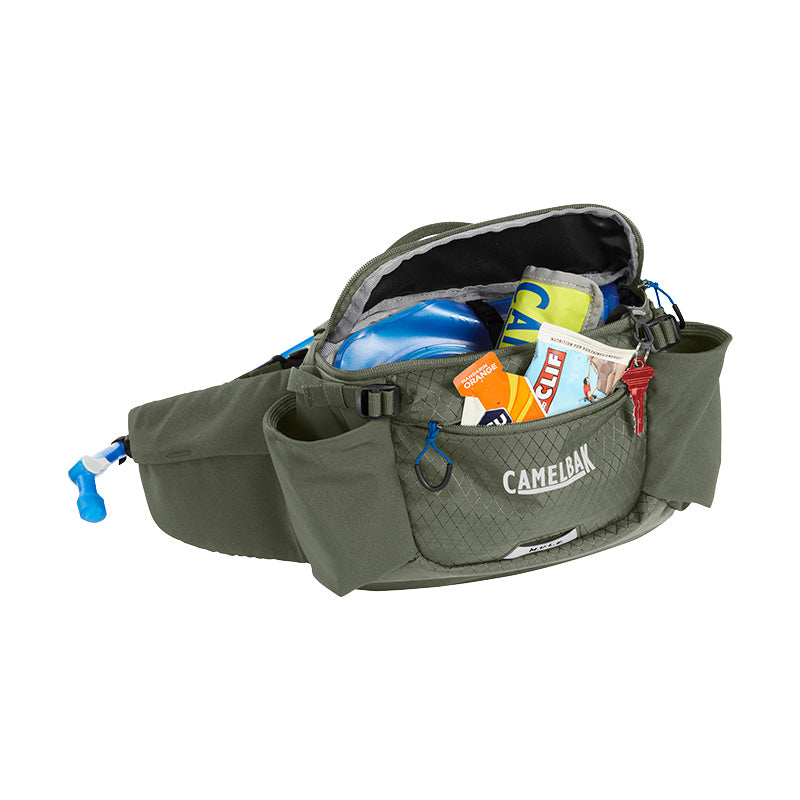 CamelBak M.U.L.E.® 5L Waist Pack with Crux® 1.5L Lumbar Reservoir Dusty Olive