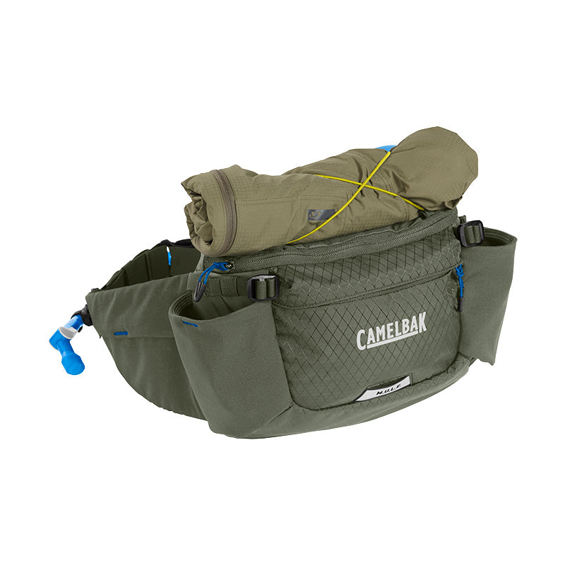 CamelBak M.U.L.E.® 5L Waist Pack with Crux® 1.5L Lumbar Reservoir Dusty Olive