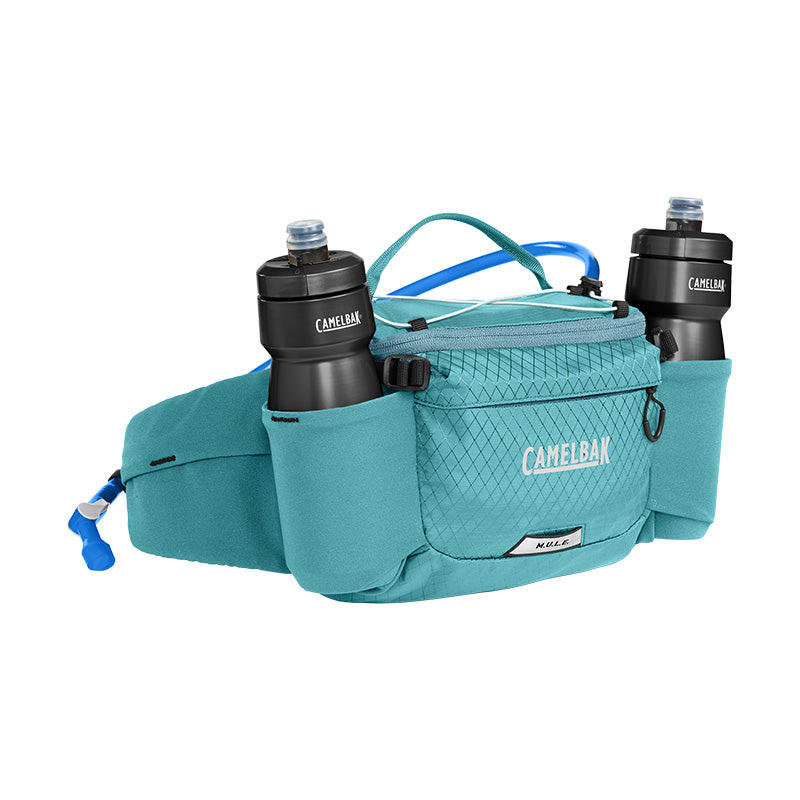 CamelBak M.U.L.E.® 5L Waist Pack with Crux® 1.5L Lumbar Reservoir Arctic Blue