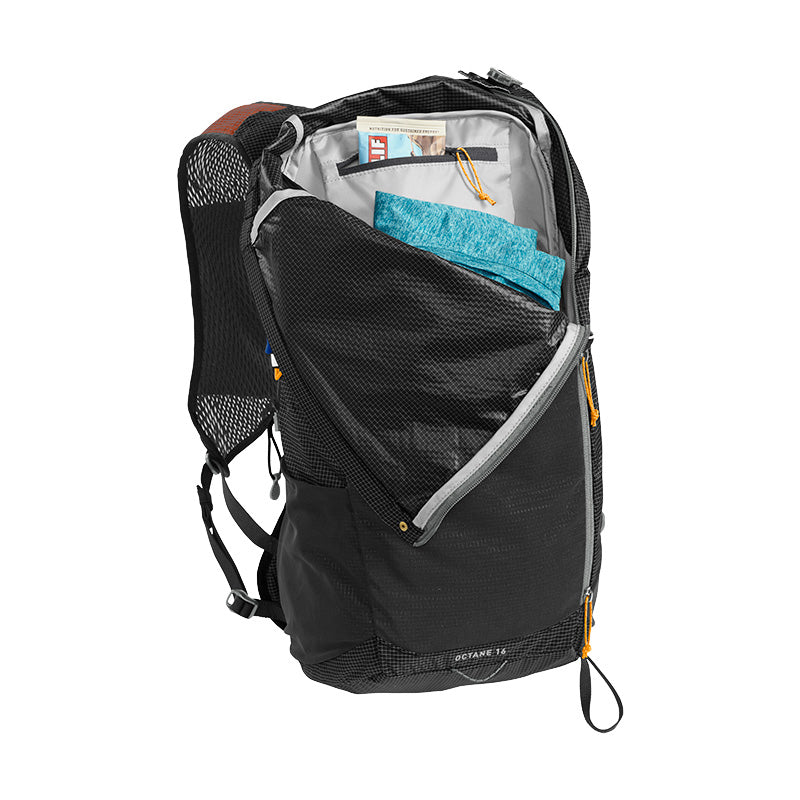 CamelBak Octane™ 16 Hydration Hiking Pack with Fusion™ 2L Reservoir Black/Apricot