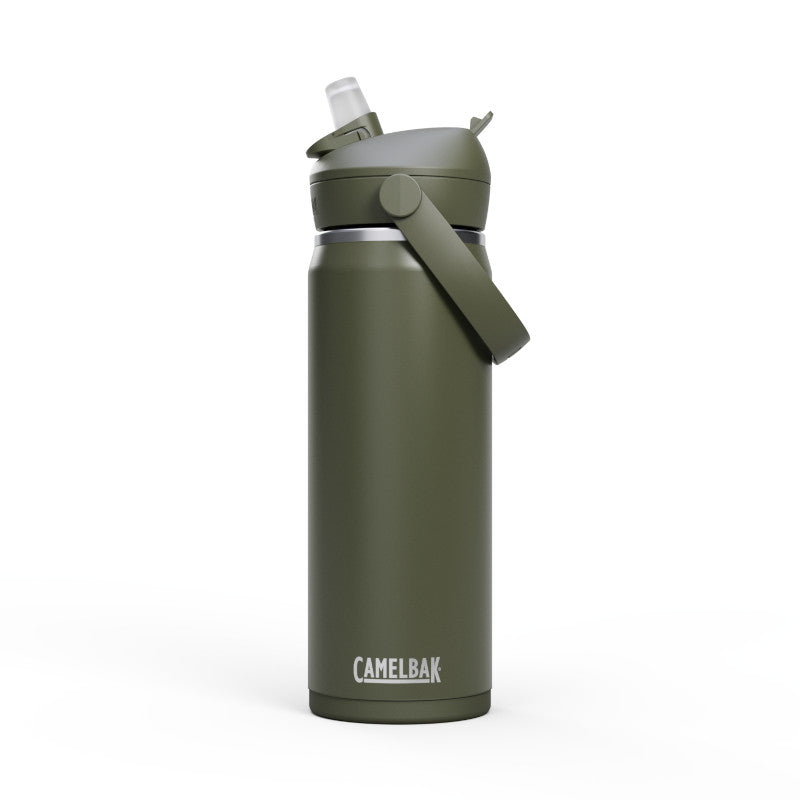 CamelBak Thrive Flip Straw VSS Insulated Stainless Steel Bottle 600ml 20oz Moss Green