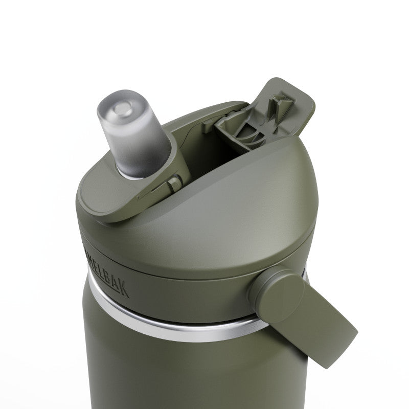 CamelBak Thrive Flip Straw VSS Insulated Stainless Steel Bottle 600ml 20oz Moss Green