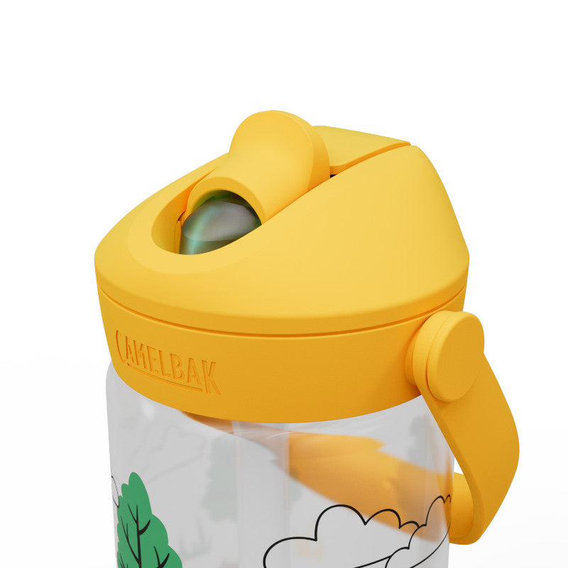 CamelBak Thrive Flip Straw Kids Bottle  400ml 14oz Tractors And Trees
