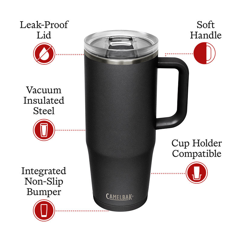 CamelBak Thrive Mug VSS Insulated Stainless Steel 1 Litre 32oz Black