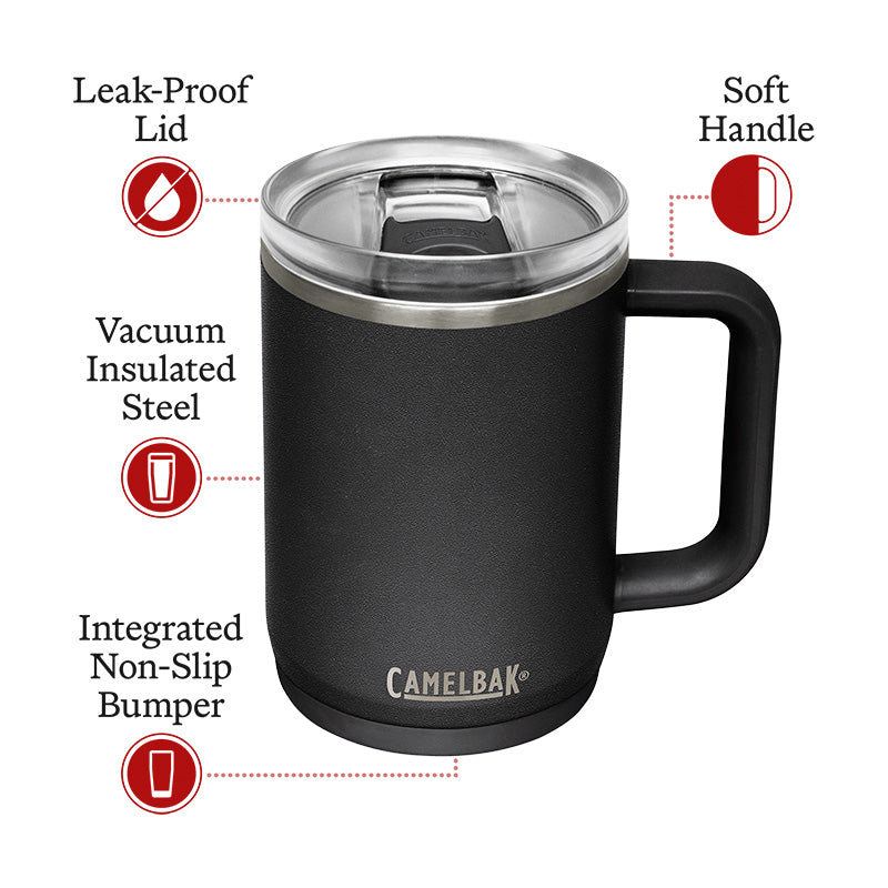 CamelBak Thrive Mug VSS Insulated Stainless Steel 500ml 16oz Black
