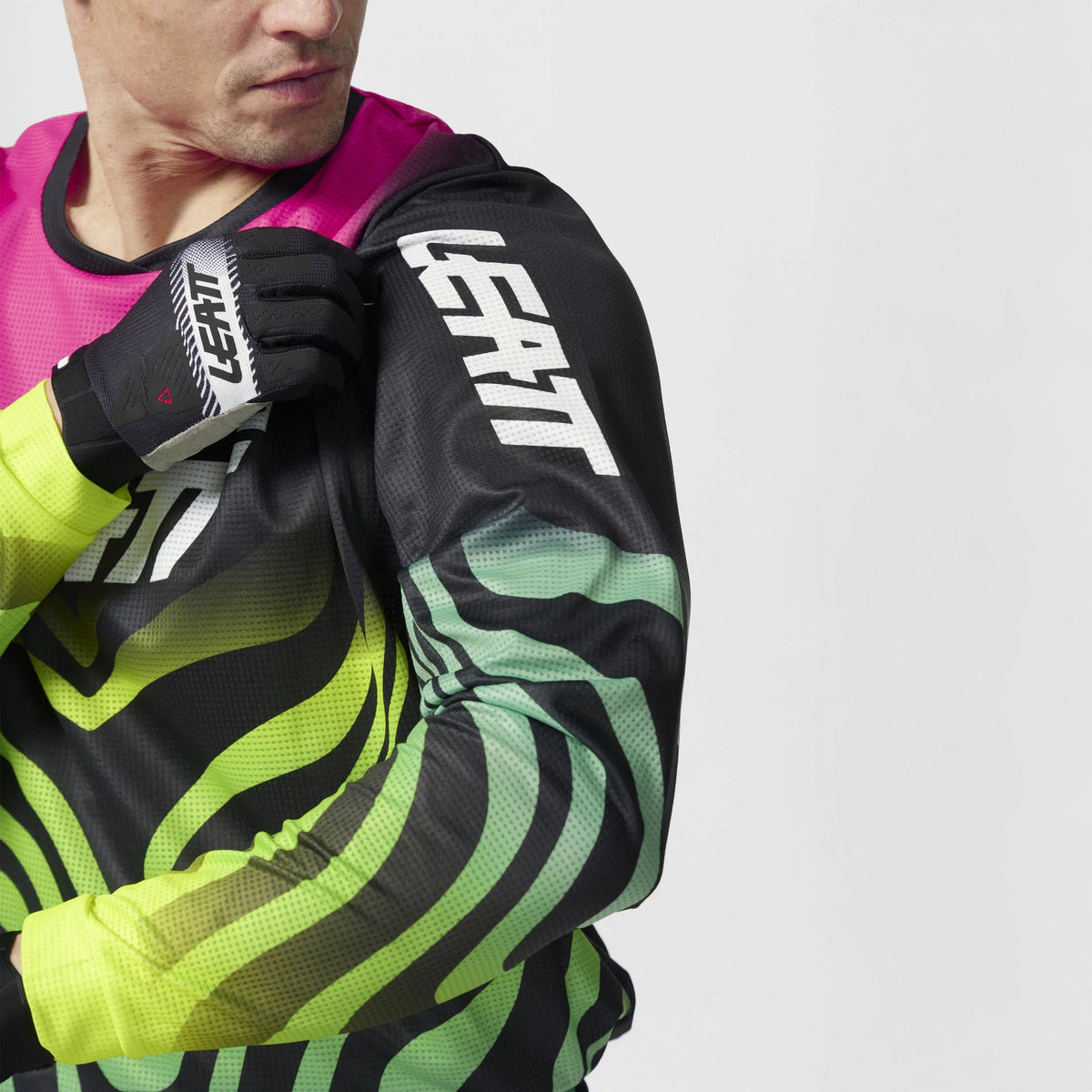 Leatt Moto 3.5 MX Kit Combo 2027 Tiger Pink