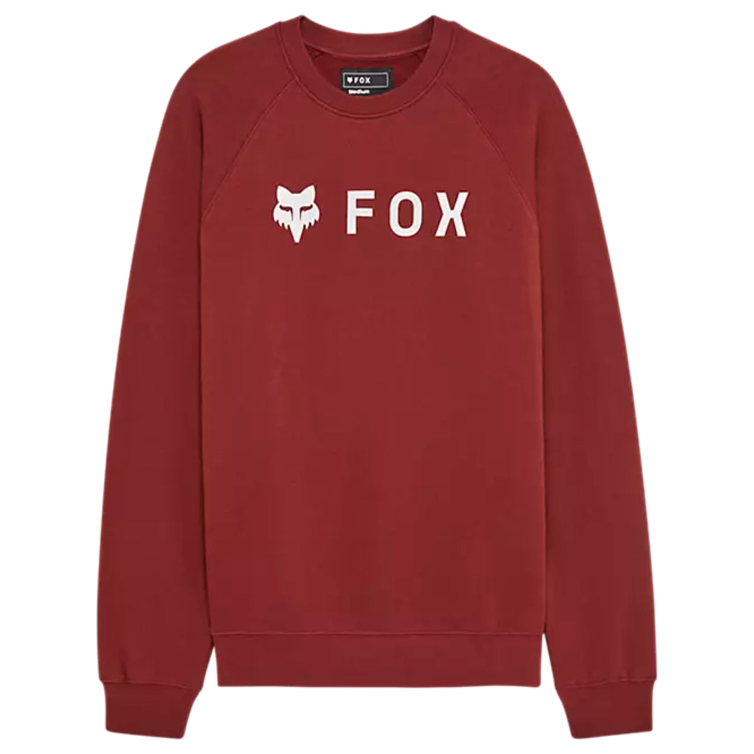 Fox Absolute Crew Sweatshirt Rust Brown