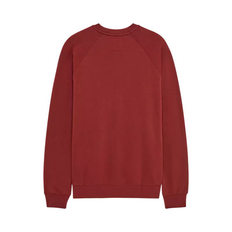 Fox Absolute Crew Sweatshirt Rust Brown