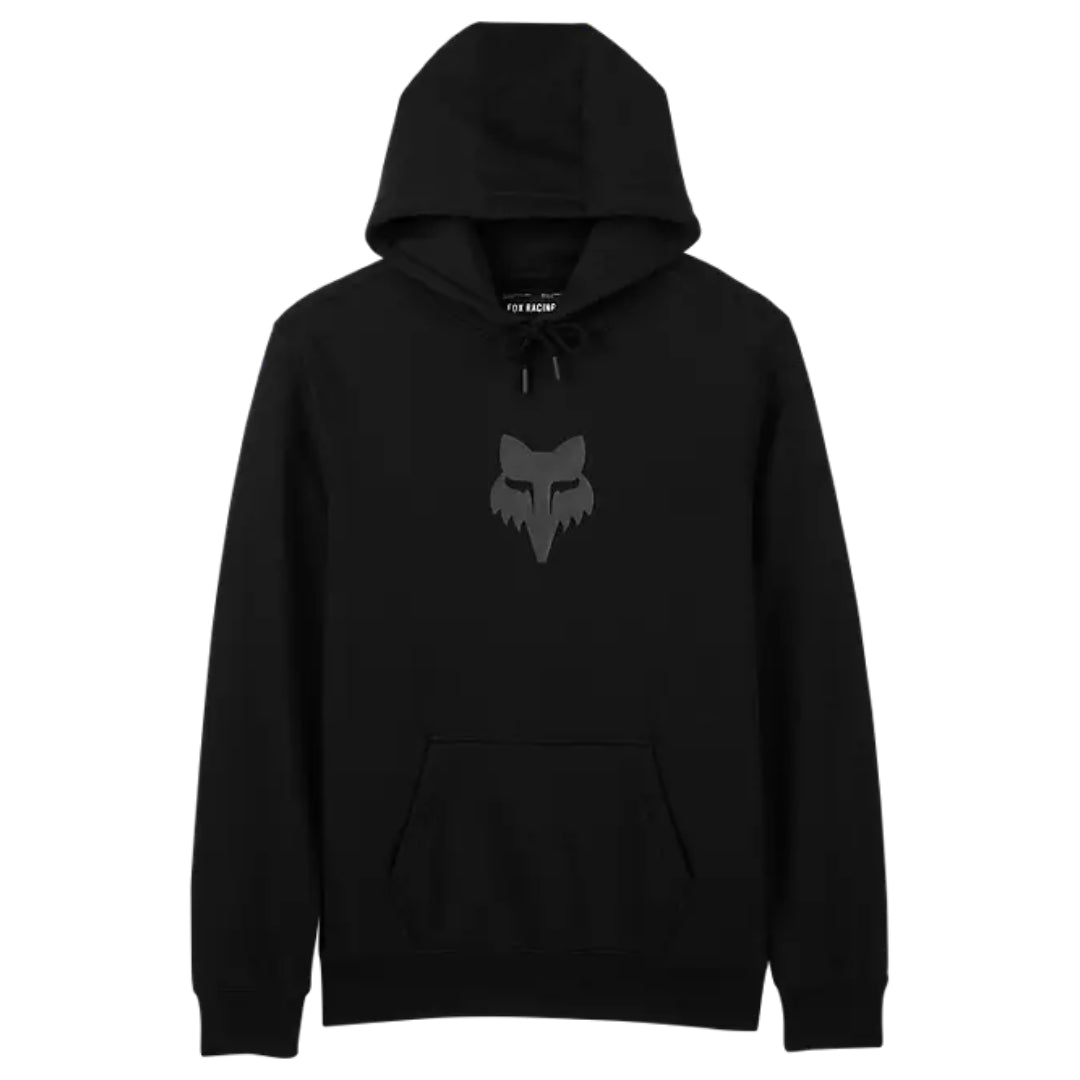 Fox Head Pullover Hoodie Black/Black