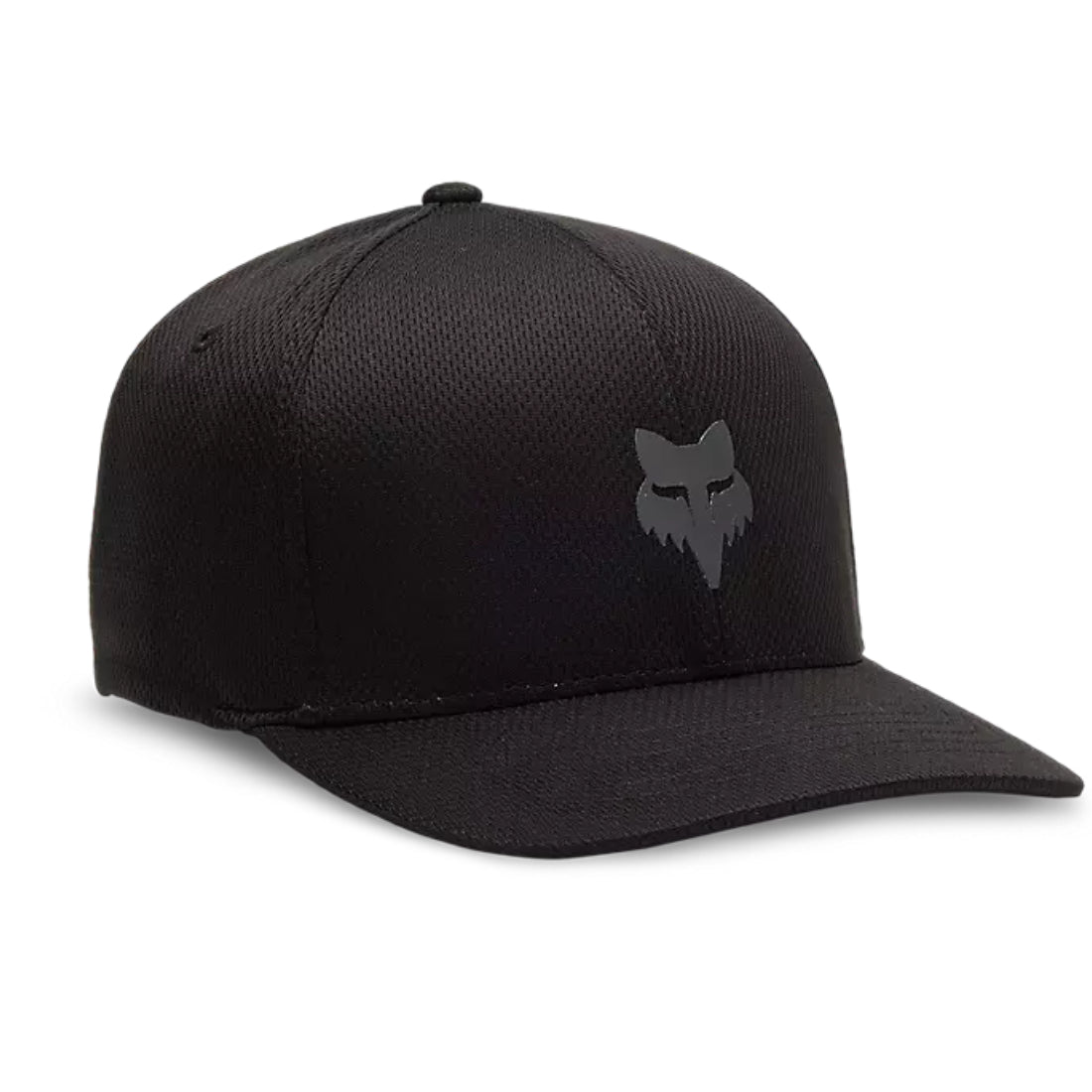 Fox Head Tech Flexfit Hat Black/Charcoal Grey