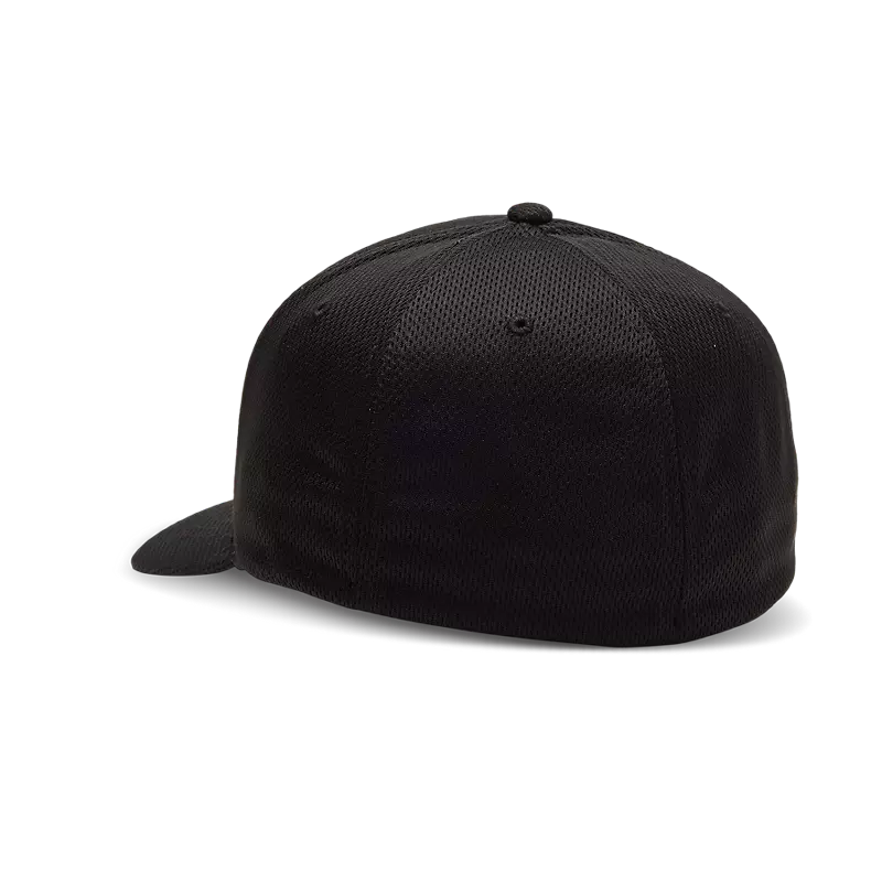 Fox Head Tech Flexfit Hat Black/Charcoal Grey