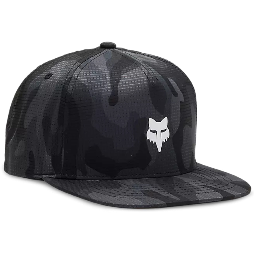 Fox Head Camo Tech Snapback Black Camo