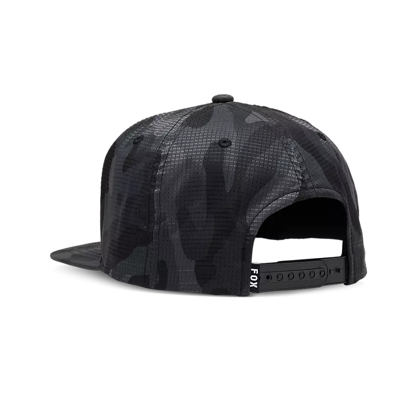 Fox Head Camo Tech Snapback Black Camo