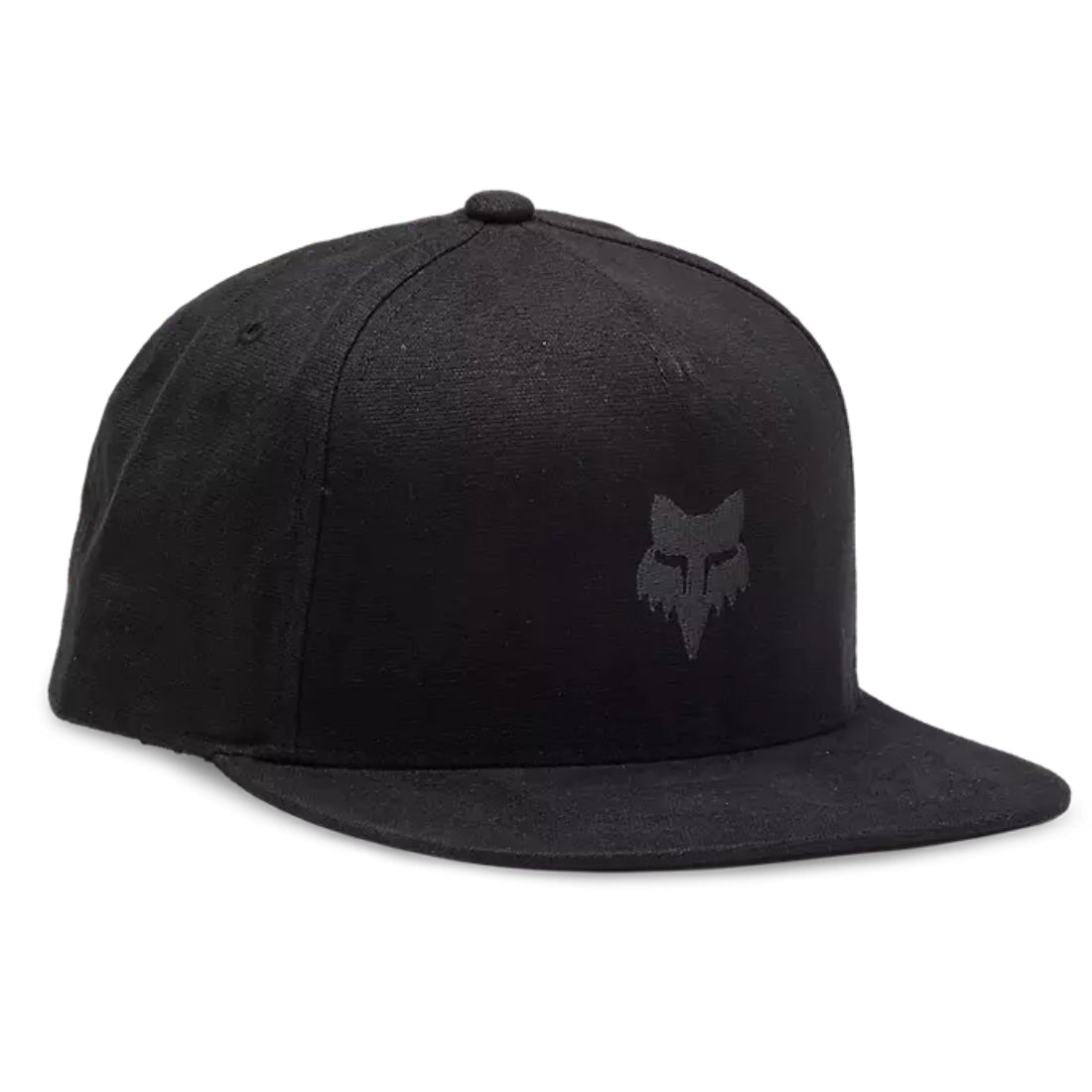 Fox Head Snapback Hat Black/Charcoal