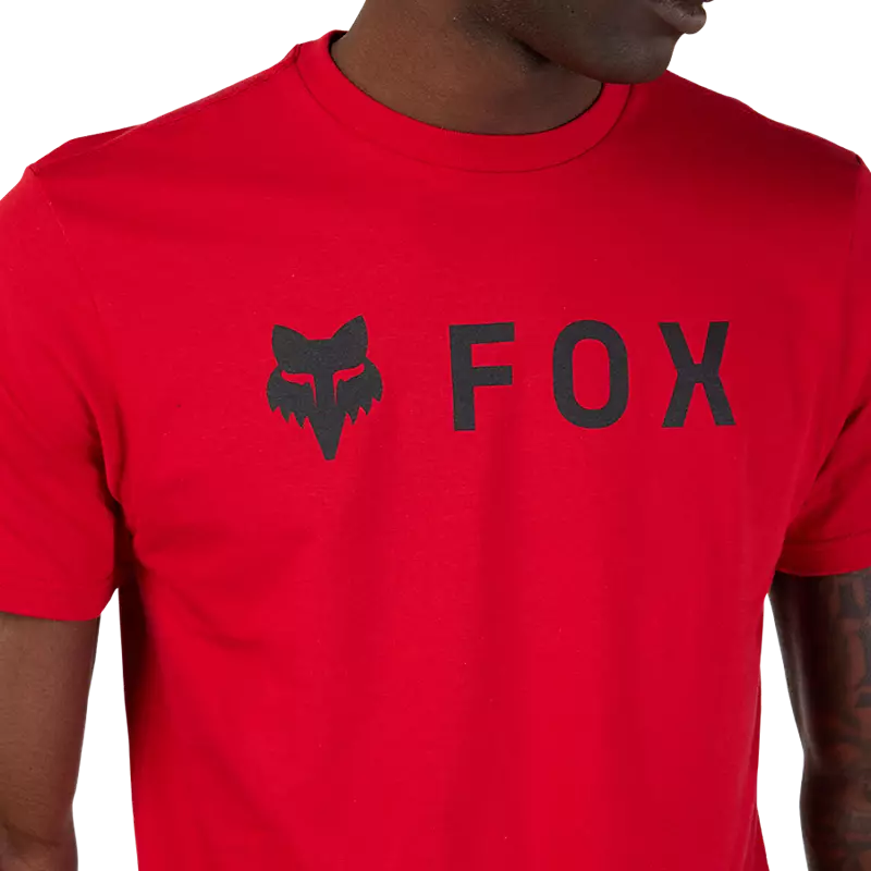 Fox Absolute Short Sleeve Premium Tee Flame Red