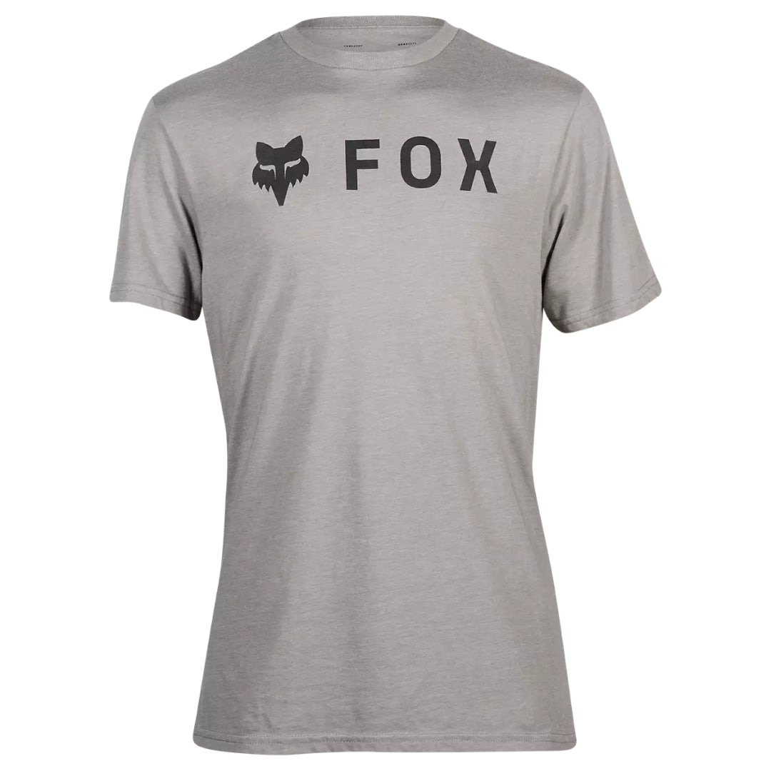 Fox Absolute Short Sleeve Premium Tee Heather Graphite Grey