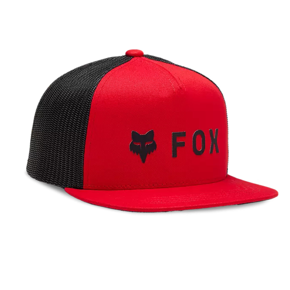 Fox Youth Absolute Snapback Mesh Hat Flame Red