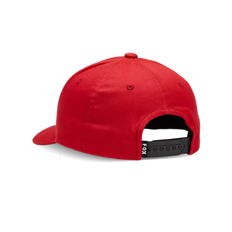 Fox Youth Legacy 110 Snapback Hat Flame Red