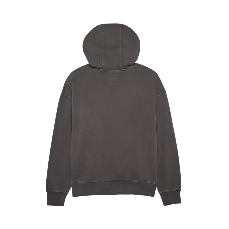 Fox Wordmark Oversized Pullover Hoodie Pewter Grey