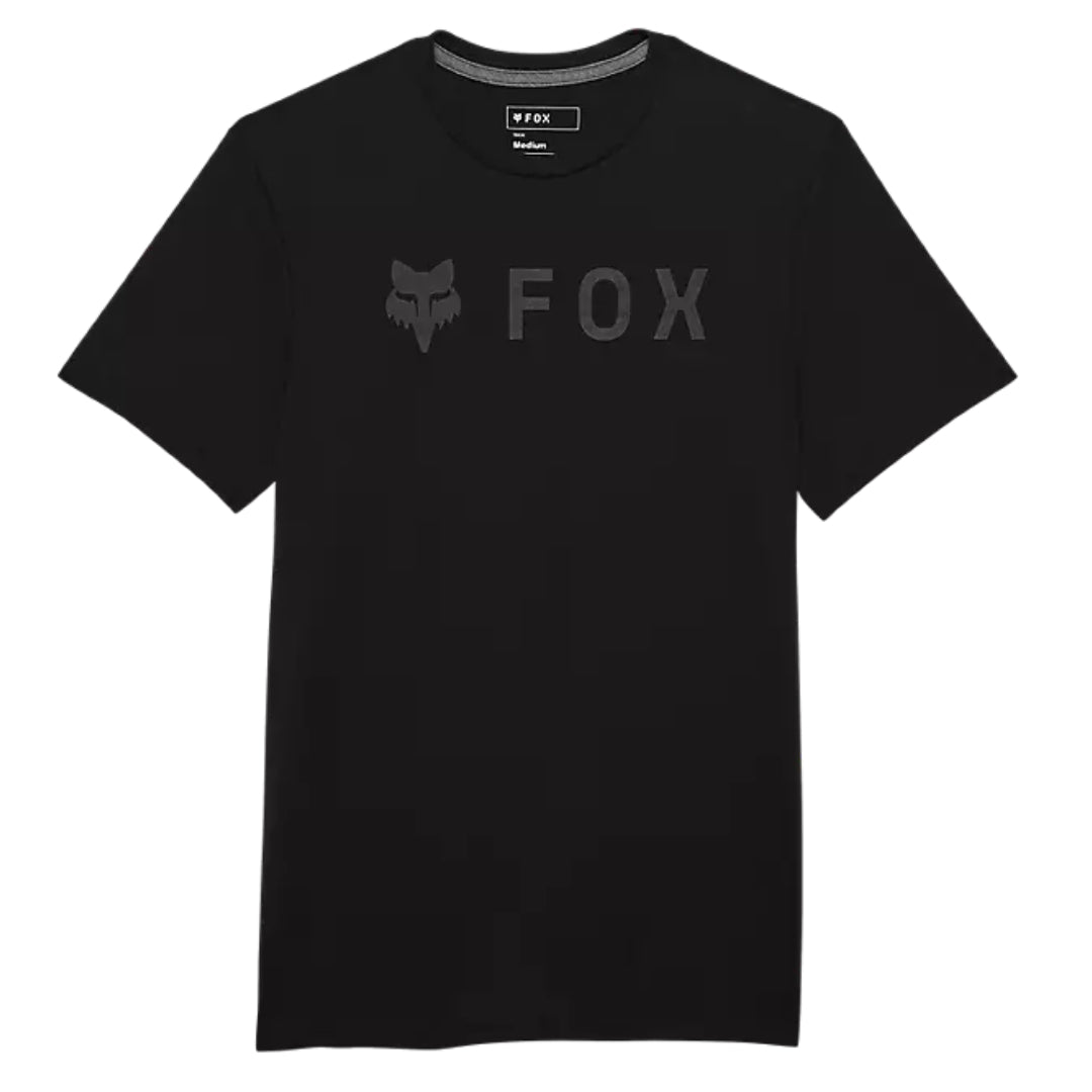 Fox Absolute Short Sleeve Tech Tee Black/Black