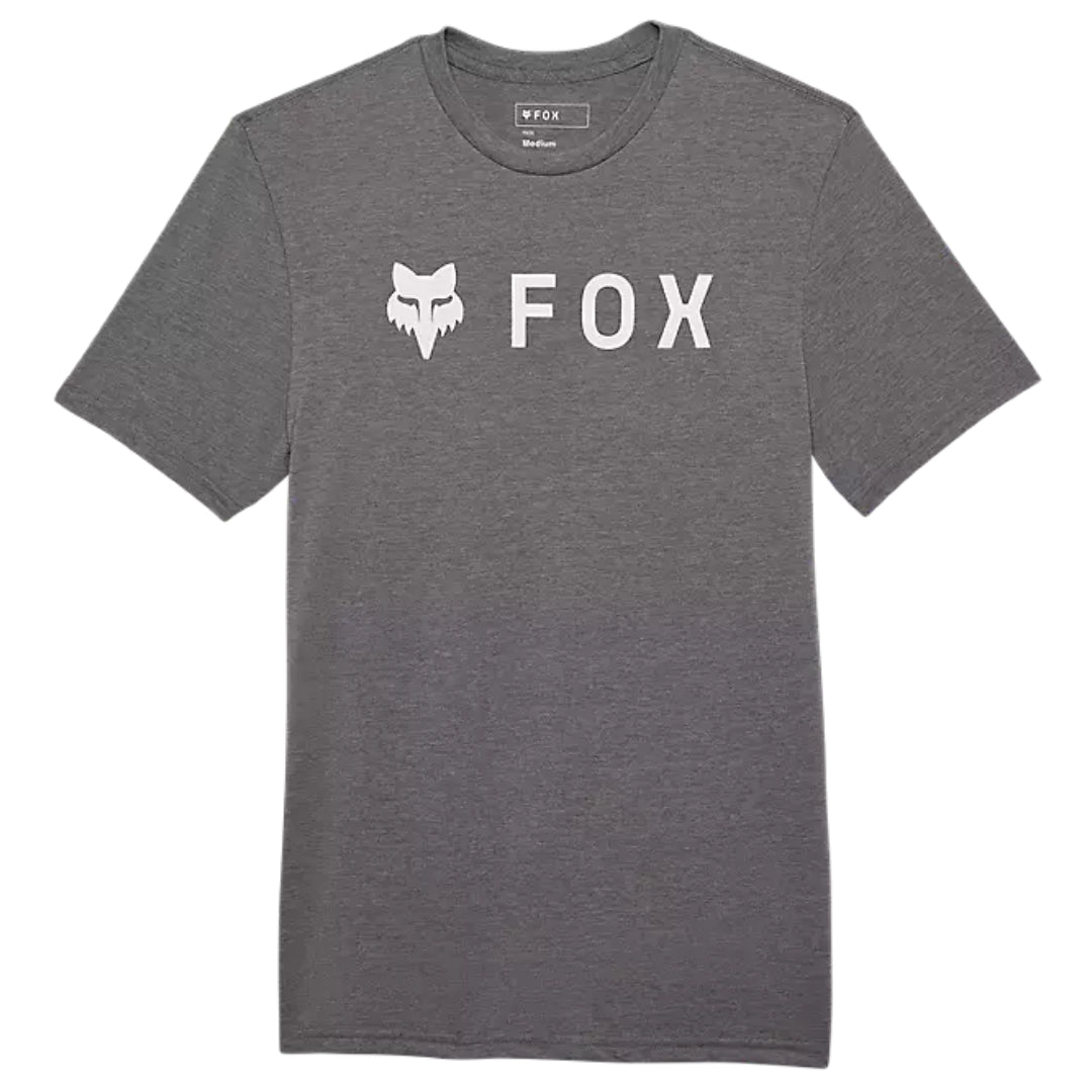 Fox Absolute Short Sleeve Tech Tee Heather Graphite Grey