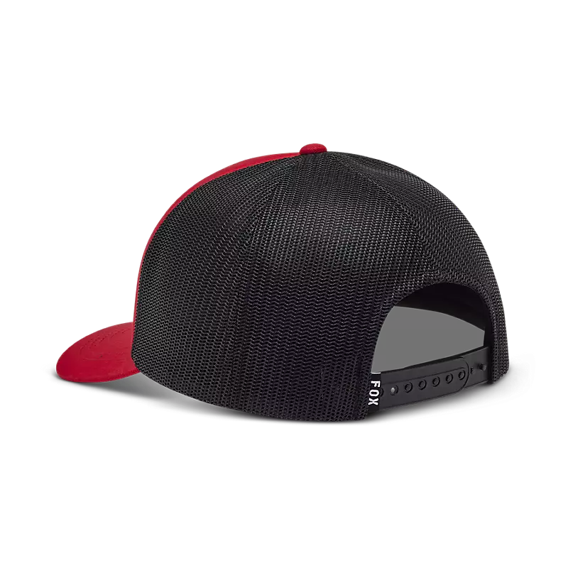 Fox Head Trucker Hat Flame Red