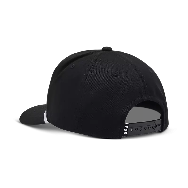 Fox Head Rope Hat Black