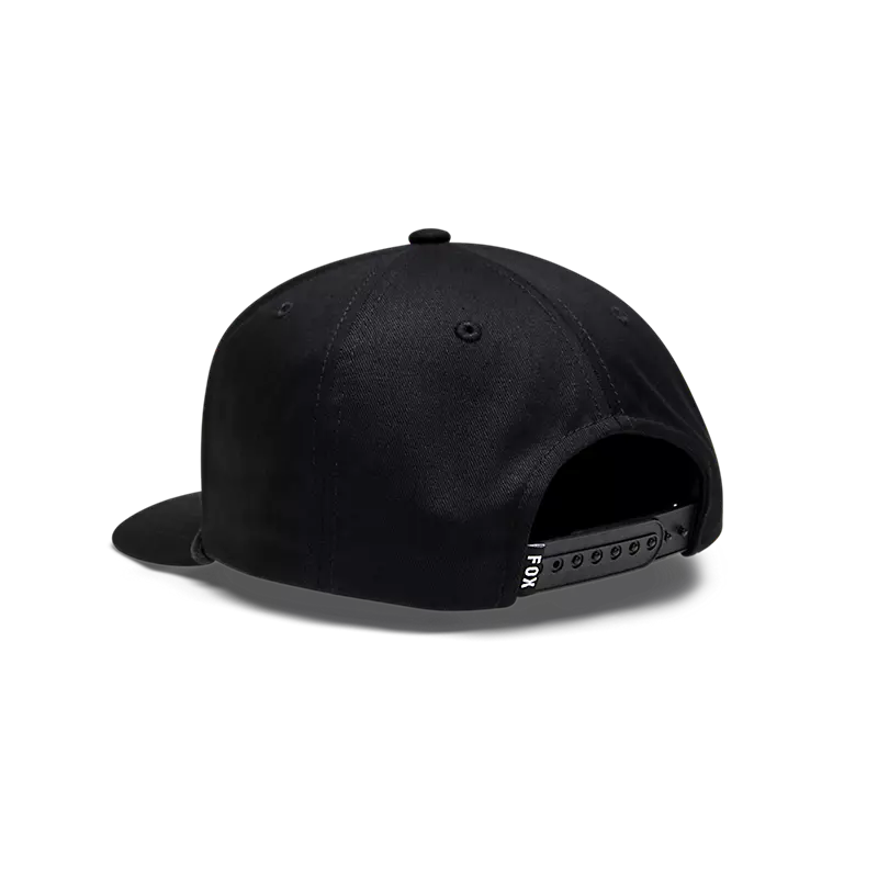 Fox Head Rope Hat Black/Black