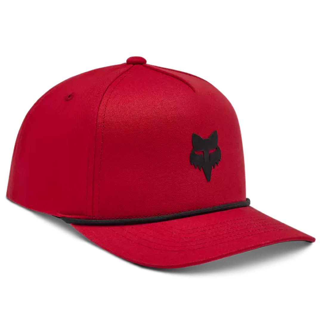 Fox Head Rope Hat Flame Red