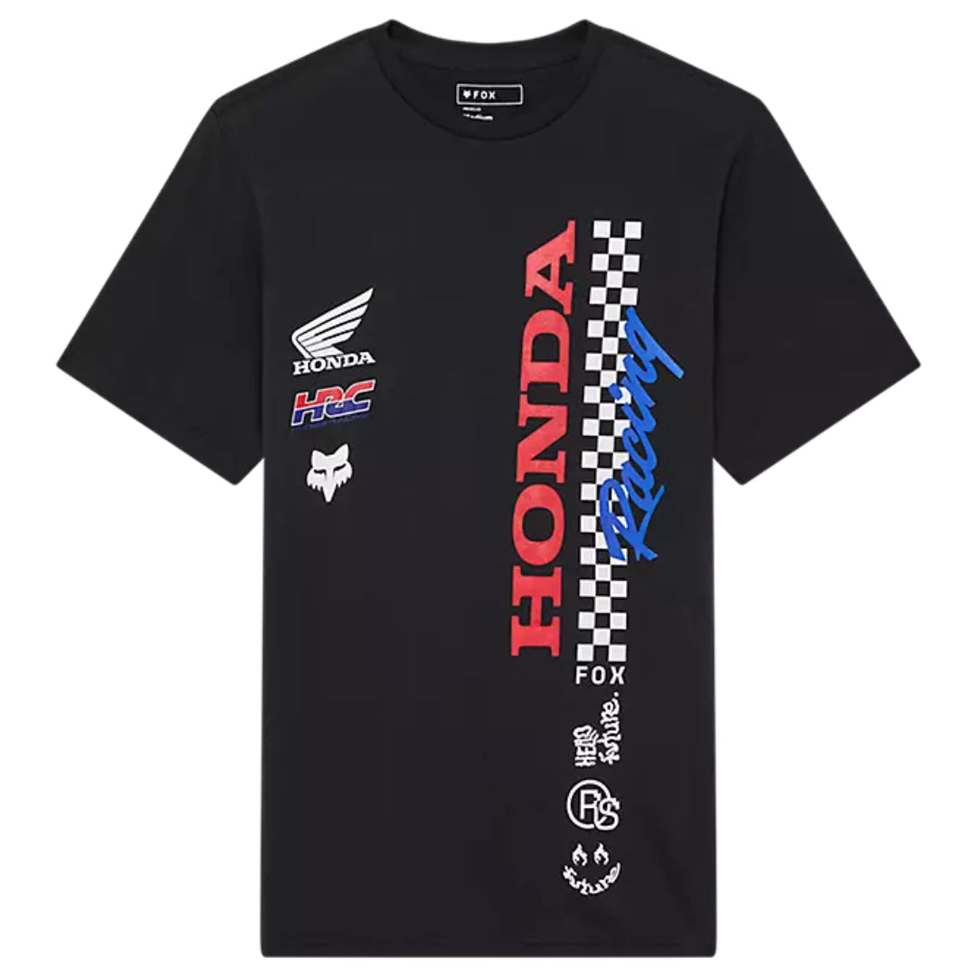 Fox Honda Short Sleeve Tee Black