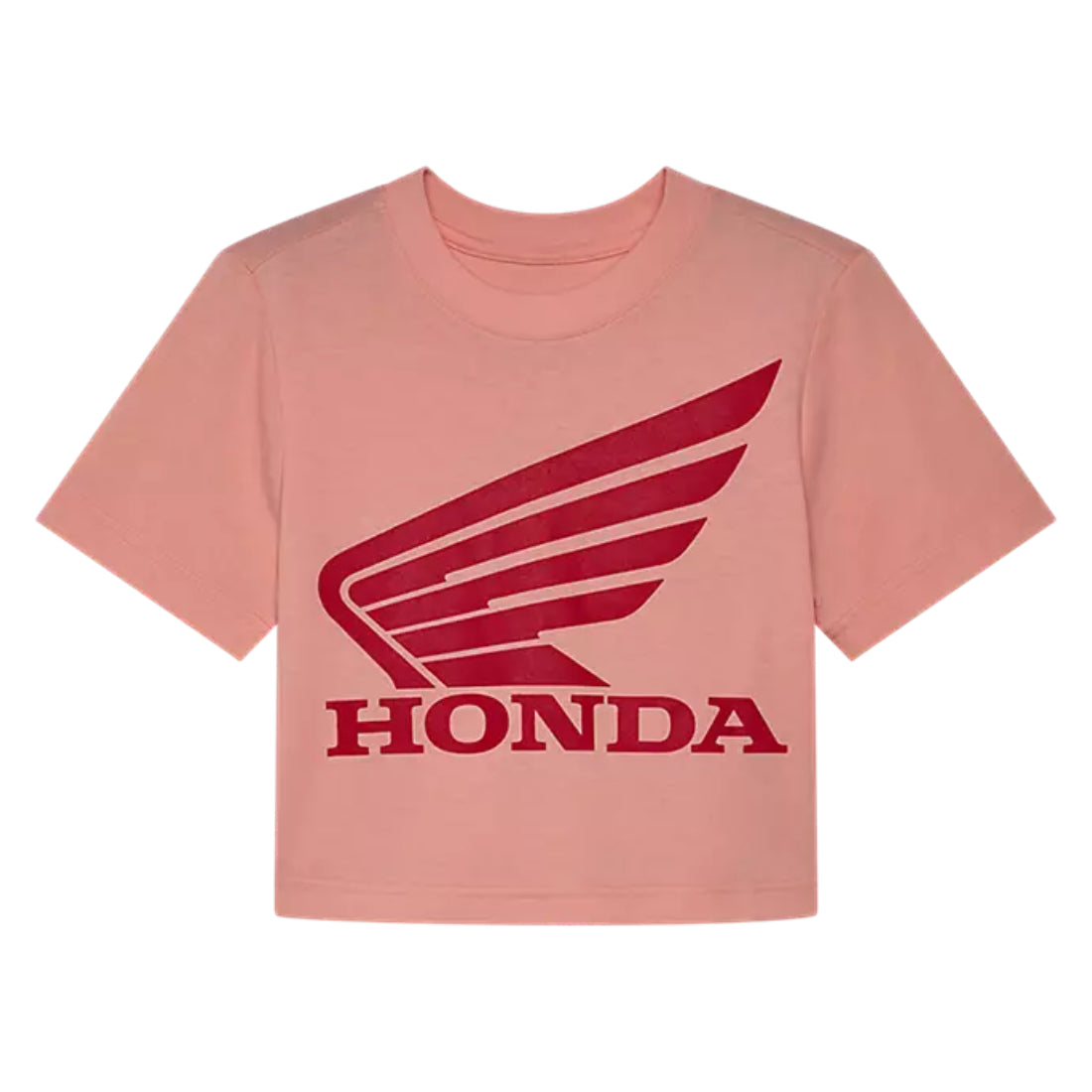 Fox Womens Fox X Honda Baby Tee Pale Pink