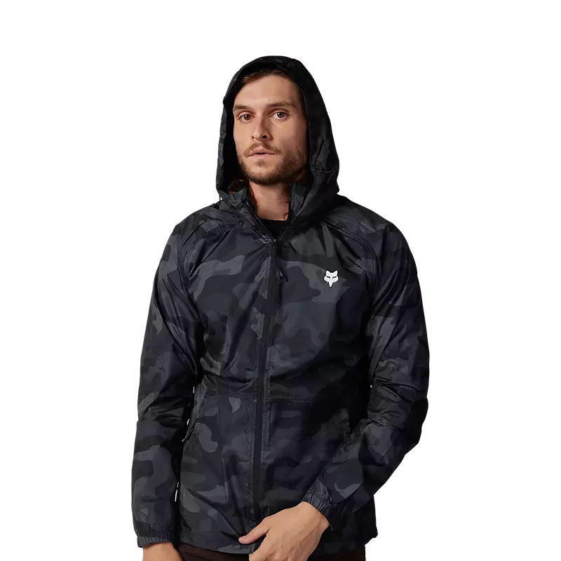 Fox Head Camo Windbreaker Black Camo