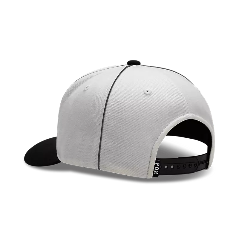 Fox Image Cosmo Snapback Hat White