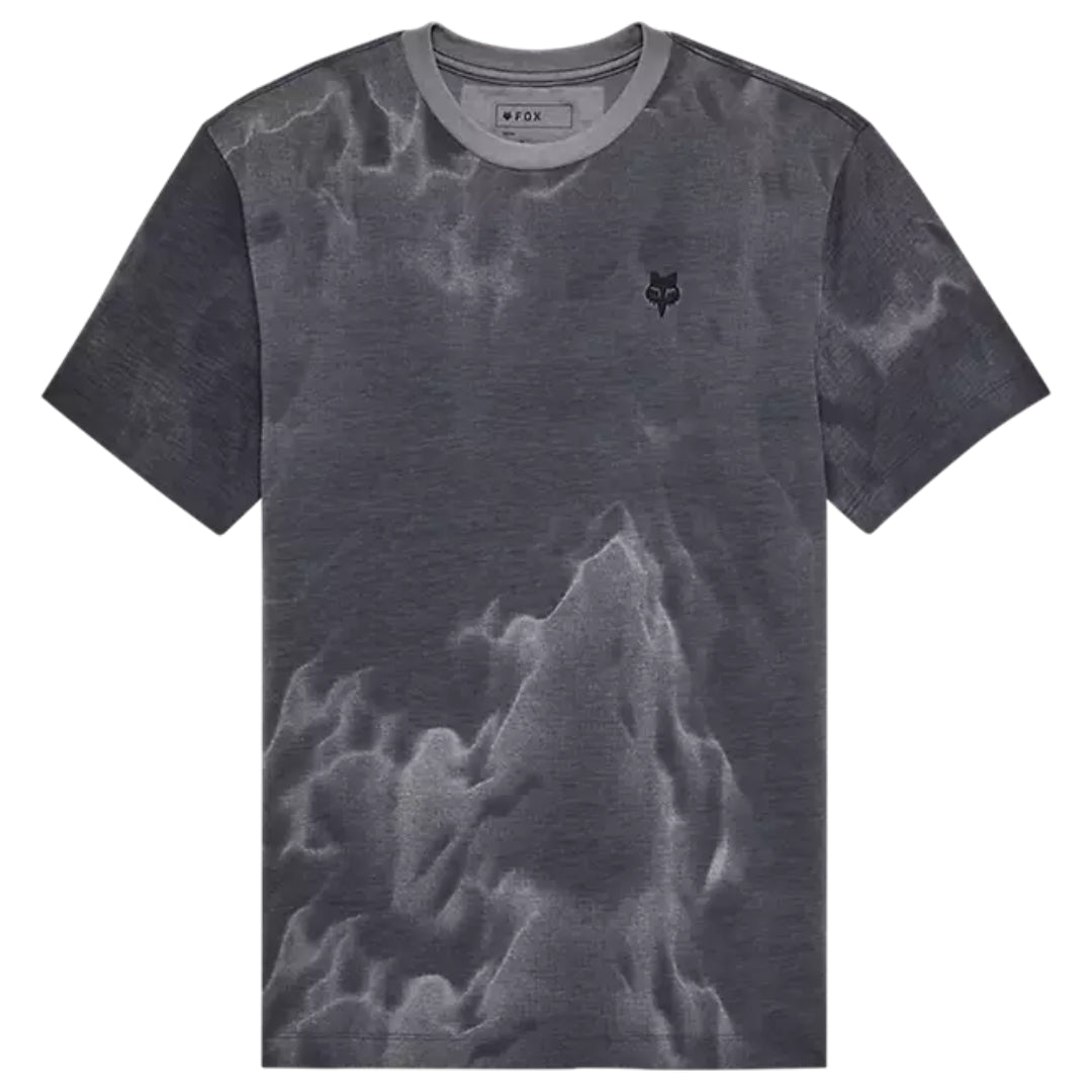 Fox AOP Short Sleeve Tech Tee Pewter