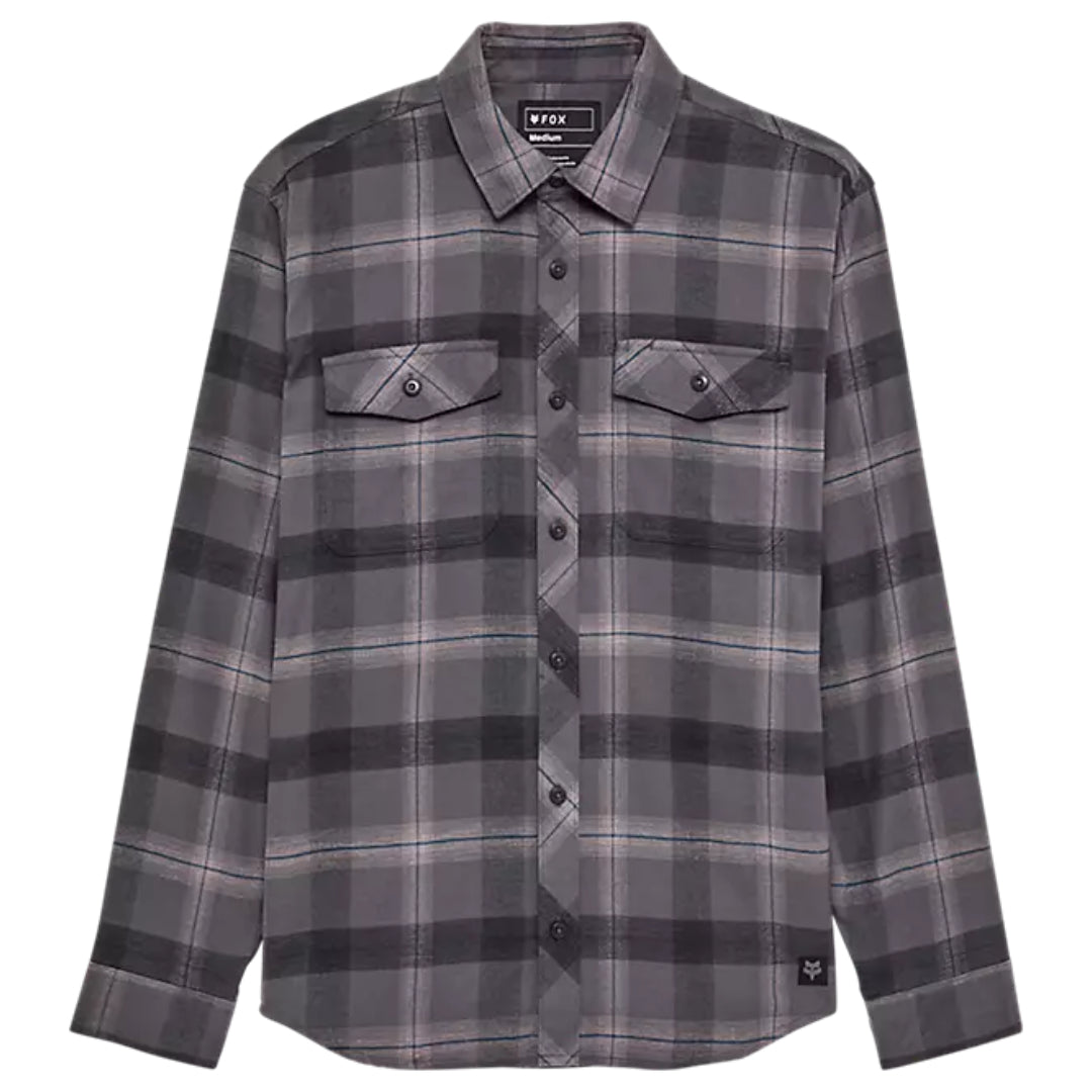 Fox Survivalist Core Flannel Long Sleeve Dark Shadow