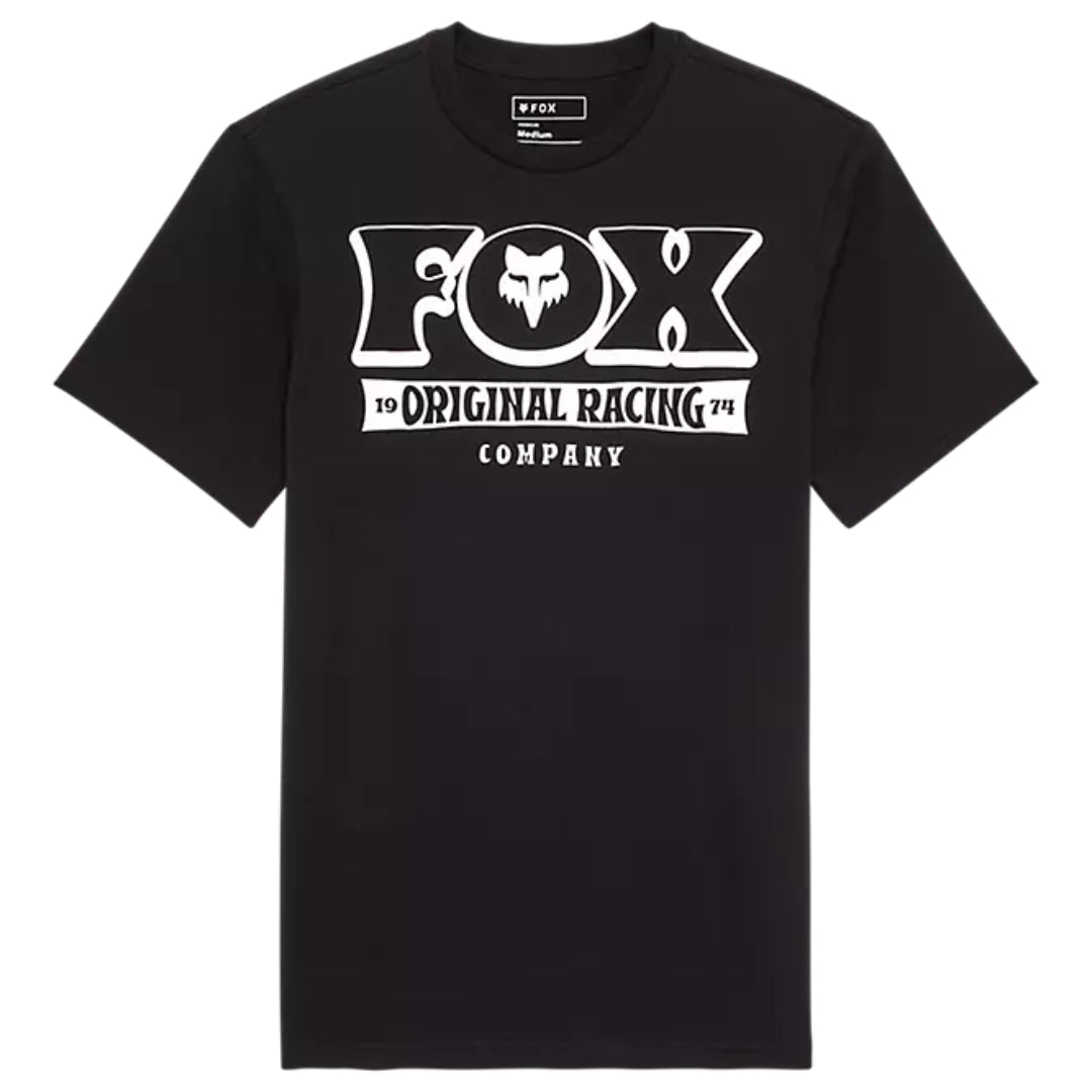Fox Banner Short Sleeve Premium Tee Black