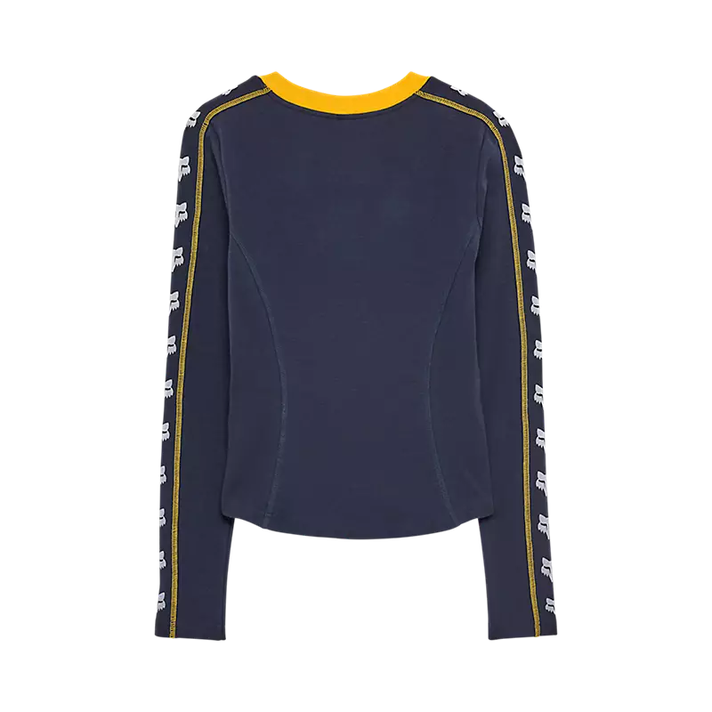 Fox Womens Circa 74 Fitted LS Tee Midnight