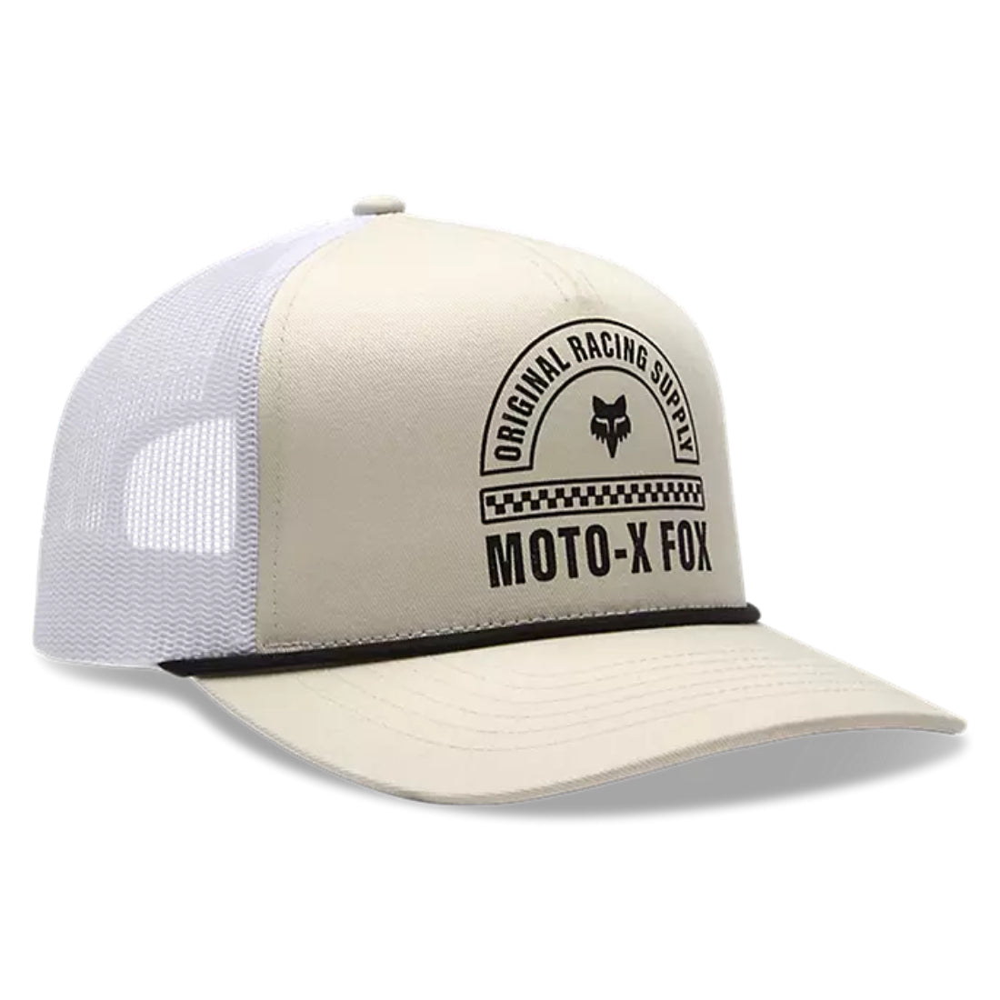 Fox Womens Victory Rope Trucker Hat Off White