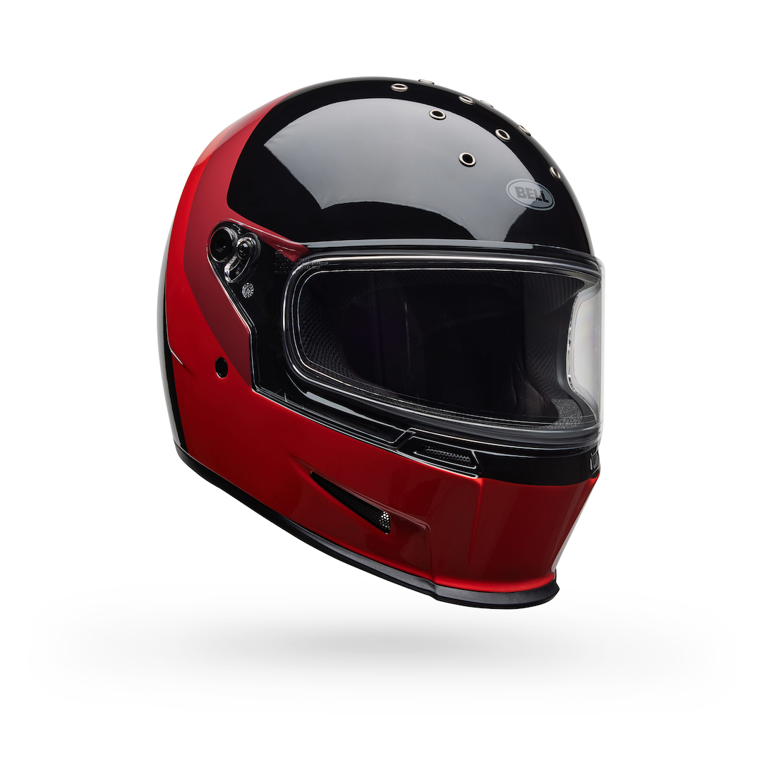 Bell Eliminator Menace Gloss ECE Helmet Red/Black